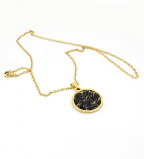 Jewelry set Black Obsidian