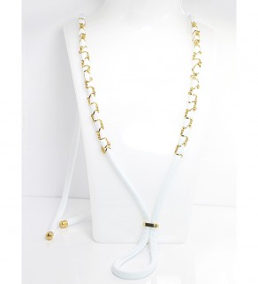Bra Necklace with Gold plated Chain