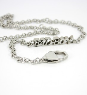 Stainless Steel Badboy chain for mask or glasses - 60cm