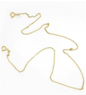 Stainless Steel chain for mask or glasses gold plated - 60cm