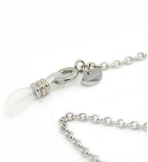Stainless Steel Foxette chain for mask or glasses - 60cm