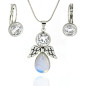 Jewelry set Clear Angel Jewelry set Clear Angel