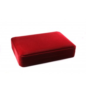 Sametová krabička červená 125x175x30mm