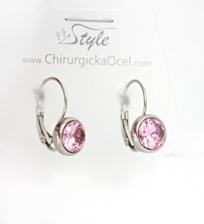 Stainless steel Zirconia earrings